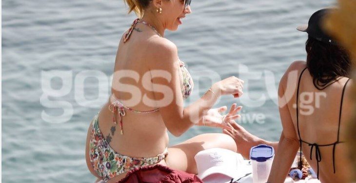 Alldaynews.gr Κωνσταντίνα Σπυροπούλου: Έκανε τις πρώτες βουτιές! Αρετουσάριστες φωτό