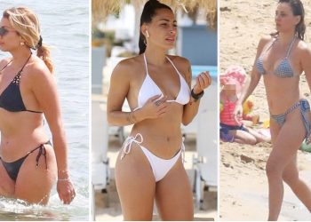 Σπυροπούλου, Ματσούκα και Τριγωνίδου φόρεσαν τα μαγιό τους και ξεκίνησαν τις βουτιές![photos]