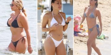 Σπυροπούλου, Ματσούκα και Τριγωνίδου φόρεσαν τα μαγιό τους και ξεκίνησαν τις βουτιές![photos]