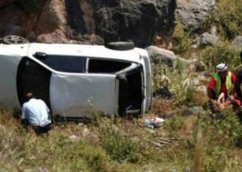 Τραγωδία στο Βόλο με δύο νεκρούς και δύο τραυματίες-Αυτοκίνητο έπεσε σε γκρεμό