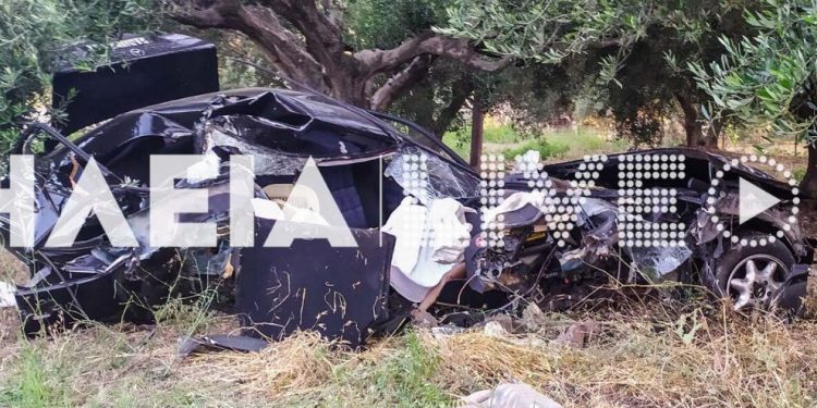 Πριν Λίγο: Τροχαίο στη Ζαχάρω- Ένας Νεκρός και ένας χαροπαλεύει[Εικόνες]