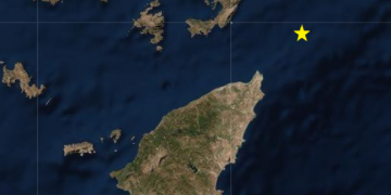 ΤΩΡΑ: Ισχυρός σεισμός 5,4 Ρίχτερ στη Ρόδο