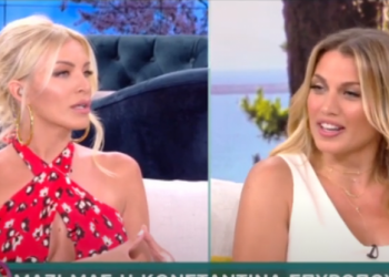 «Τι έχεις μαζί μου;»: Καινούργιου και Σπυροπούλου λύνουν on air τις διαφορές τους (Video)