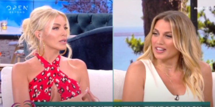 Alldaynews.gr «Τι έχεις μαζί μου;»: Καινούργιου και Σπυροπούλου λύνουν on air τις διαφορές τους (Video)