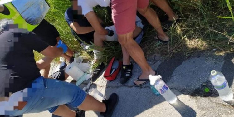 Alldaynews.gr Τροχαίο ατύχημα με τραυματία στη Χαλκιδική (pics)