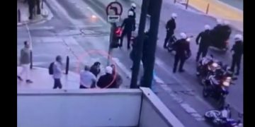 Alldaynews.gr VIDEO ντοκουμέντο: Η επίμαχη σκηνή με πρωταγωνιστή τον αστυνομικό συνδικαλιστή του ΣΥΡΙΖΑ