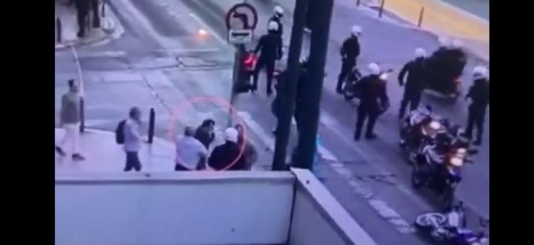 Alldaynews.gr VIDEO ντοκουμέντο: Η επίμαχη σκηνή με πρωταγωνιστή τον αστυνομικό συνδικαλιστή του ΣΥΡΙΖΑ