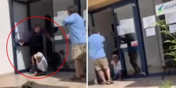 Alldaynews.gr Σεκιουριτάς πέταξε έξω με κλωτσιές ηλικιωμένο που ήθελε να μπει στη ΔΕΔΔΗΕ (video)