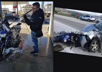 Τραγικό: Φωτογραφίες του αδικοχαμένου Μάριου Σαρακατσιάνου με τη μηχανή που σκοτώθηκε