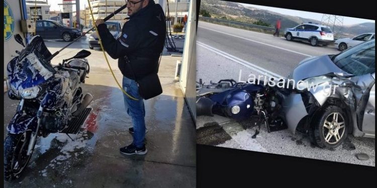 Τραγικό: Φωτογραφίες του αδικοχαμένου Μάριου Σαρακατσιάνου με τη μηχανή που σκοτώθηκε
