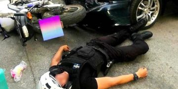 Η έκκληση αστυνομικού που τραυματίστηκε από πολυτελές Ι.Χ. που παραβίασε το STOP