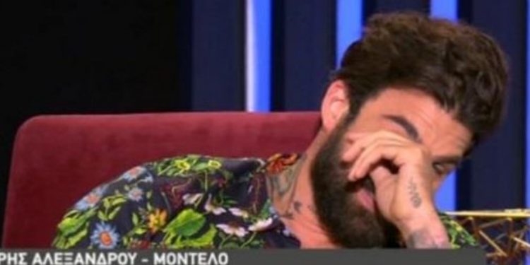 Ο Δημήτρης Αλεξάνδρου, δεν άντεξε και έβαλε τα κλάματα στην εκπομπή της Μελέτη[video]