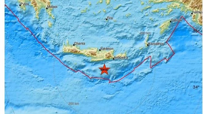 Alldaynews.gr Πριν Λίγο: Σεισμός 3,8R στην Κρήτη