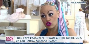 Γωγώ Γαρυφάλλου: Χώρισε 15 μέρες μετά τη γέννηση της κόρης της[video]