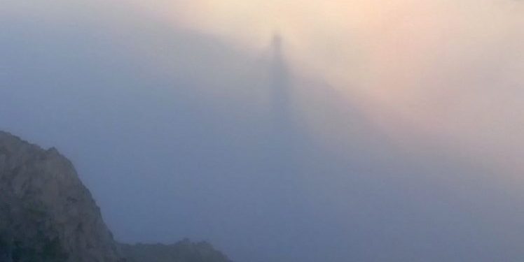 «Το φάντασμα του Μπρόκεν» εμφανίστηκε στον Παρνασσό[photo]