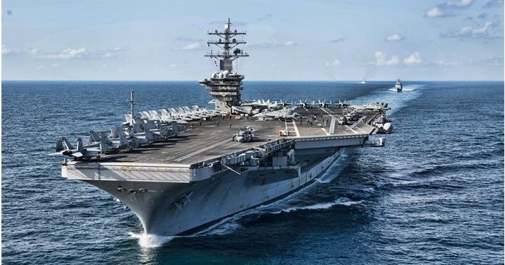 Ραγδαίες εξελίξεις: Αεροπλανοφόρο και 12 πολεμικά πλοία των ΗΠΑ καταφθάνουν στη Μεσόγειο