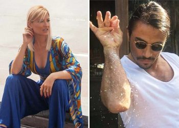 Έξαλλη η Φαίη Σκορδά τα «έχωσε» στον Τούρκο σεφ Salt Bae (pics, vid)