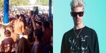 «Δεν υπάρχει ιός, μόνο πάρτι μαγκιά και αλκοόλ»: Χάος σε beach bar με τον FY (vids)