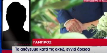Alldaynews.gr «Τρόμαξα!» – Τι είπε ο γαμπρός του γάμου με τα 16 κρούσματα