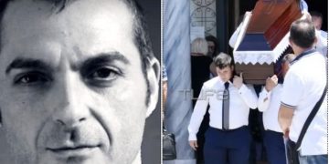 Θλίψη στην κηδεία του ηθοποιού Διονύση Μπουλά[photos]