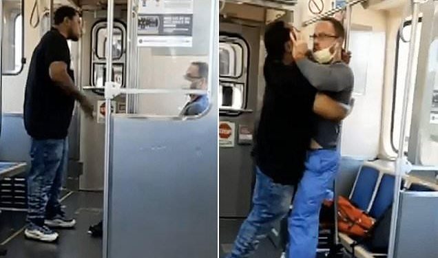 Alldaynews.gr Άγριο ξύλο στο μετρό: Συνωμοσιολόγος δέρνει νοσοκόμο γιατί …αυτός φταίει για τον κορωνοϊό (Video)