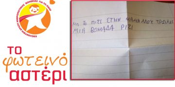 Γράμμα 9χρονου: «Τρώμε μια εβδομάδα μόνο ρύζι» (pic)