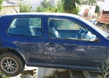 ΙΧ…προσγειώθηκε σε αυλή σπιτιού