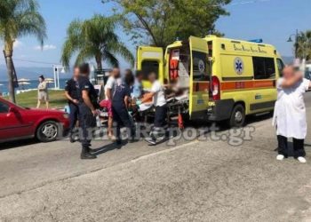 Τροχαίο με ντελιβερά και σερβιτόρα (pics)