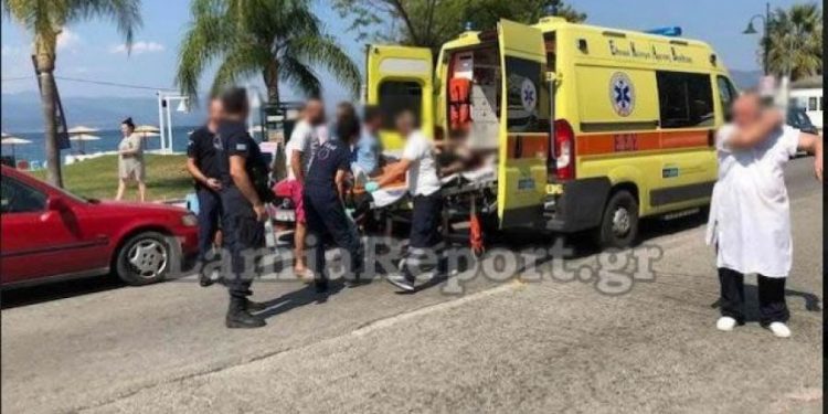 Alldaynews.gr Τροχαίο με ντελιβερά και σερβιτόρα (pics)