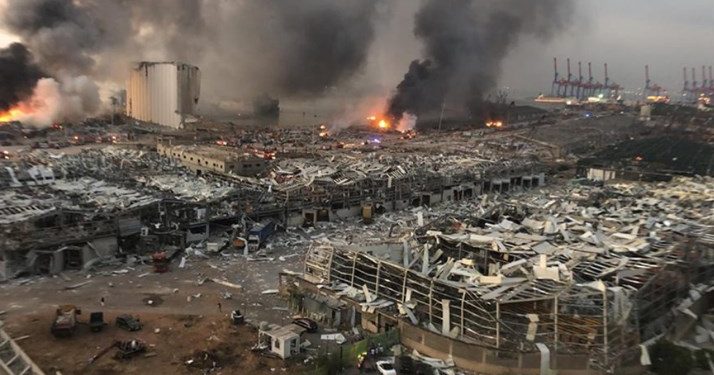 Έκρηξη στη Βηρυτό: Ξεπερνούν τους 70 οι νεκροί, χιλιάδες οι τραυματίες – Νύχτα αγωνίας στα συντρίμμια[Εικόνες Σοκ]
