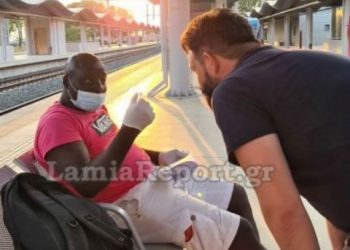 Λαμία: Τον πέταξαν έξω από το τραίνο γιατί νόμιζαν ότι είχε κορωνοϊό[video]