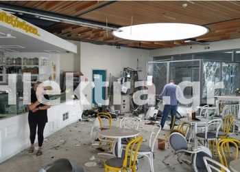 Τραγικό συμβάν στην Κόρινθο: Βομβαρδισμένο τοπίο σε εμπορικό κέντρο