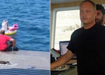 «Ήταν παγωμένη από τον φόβο»: Συγκλονίζει ο καπετάνιος του ferry που έσωσε το κοριτσάκι στο Αντίρριο