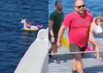 Τραγικό! Να πως βρέθηκε το κοριτσάκι μόνο του επάνω στο μονόκερο μεσοπέλαγα!