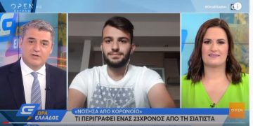 Κορονοϊός: Πώς περιγράφει τον ιό ο 23χρονος Γιώργος που νόσησε-Το μήνυμά του σε όλους[video]