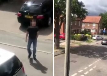 Πεζός τσακώθηκε με οδηγό και εκείνος γύρισε και τον πάτησε (video)