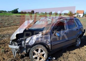 Σοβαρό τροχαίο! Γυναίκα γλίτωσε από θαύμα μετά από 3 τούμπες του Ι.Χ.