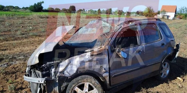 Alldaynews.gr Σοβαρό τροχαίο! Γυναίκα γλίτωσε από θαύμα μετά από 3 τούμπες του Ι.Χ.