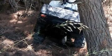 Alldaynews.gr Ζευγάρι νεαρών έπεσε με «γουρούνα» σε γκρεμό – Δύο τραυματίες