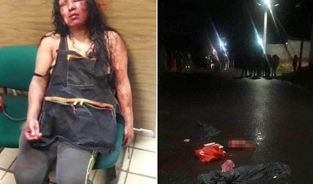 Alldaynews.gr Μετά από σατανιστική τελετή πέταξε στο δρόμο το κομμένο κεφάλι του φίλου της