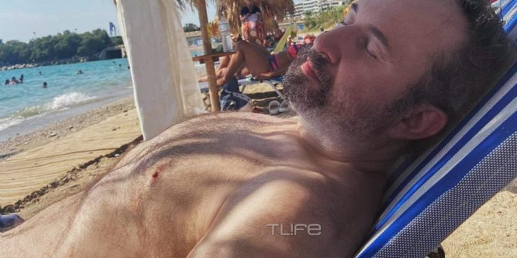 Alldaynews.gr Ο Παπαμιχαήλ έχασε 60 κιλά και πήγε για το πρώτο του μπάνιο στη θάλασσα (pics)
