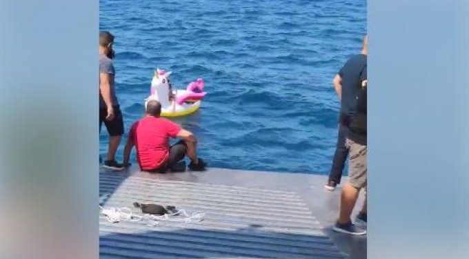 Alldaynews.gr Απίστευτο: φέριμποτ σώζει τρίχρονο κοριτσάκι που… έπλεε μόνο πάνω σε σωσίβιο στο Αντίρριο (vid)