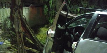 Νεκρός 26χρονος σε τροχαίο-Καρφώθηκε σε κολόνα της ΔΕΗ[photos]