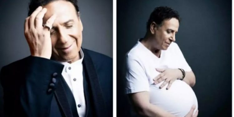 Ο Χάρης Ρώμας τολμά και ποζάρει “έγκυος”![photos]