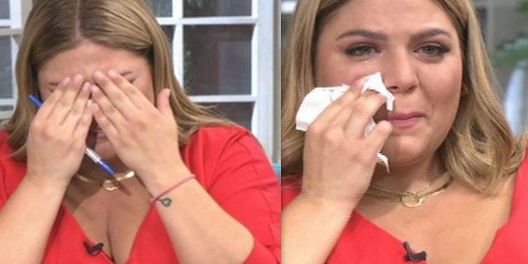 Έβαλε τα Κλάματα On Air η Δανάη Μπάρκα[video]