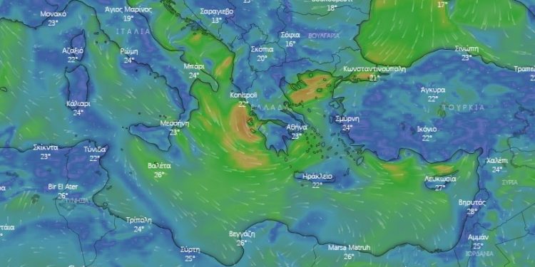 Σαρώνει την Ελλάδα ο Ιανός: Ποιες περιοχές κινδυνεύουν απόψε[Δείτε Live]