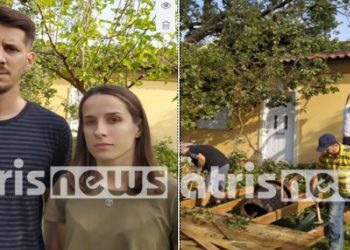 Καταστράφηκε το σπίτι τους και έβαλαν όλοι οι φίλοι απο “Ένα Χεράκι” για να το φτιάξουν![photos]