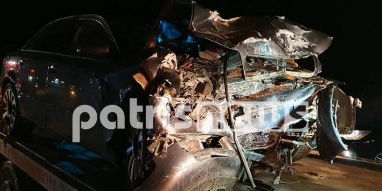 Σοκαριστικό τροχαίο με τραυματίες-Άμορφη μάζα τα αυτοκίνητα[photos]