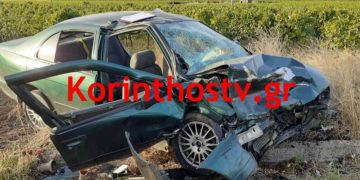 Πριν Λίγο: Τραγωδία με έναν νεκρό και 8 τραυματίες σε τροχαίο-Οι τρεις Χαροπαλεύουν[photos]