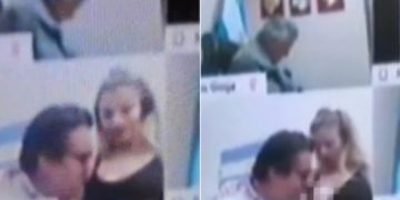 Βουλευτής άρχισε να φιλάει το στήθος της γυναίκας του ενώ βρισκόταν σε διαδικτυακή σύσκεψη[video]